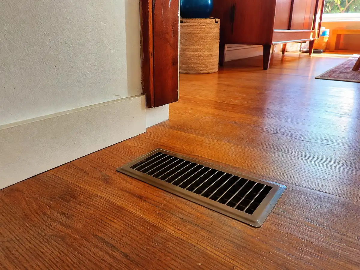 Freshly cleaned vent back in place — completed job in Camarillo, CA